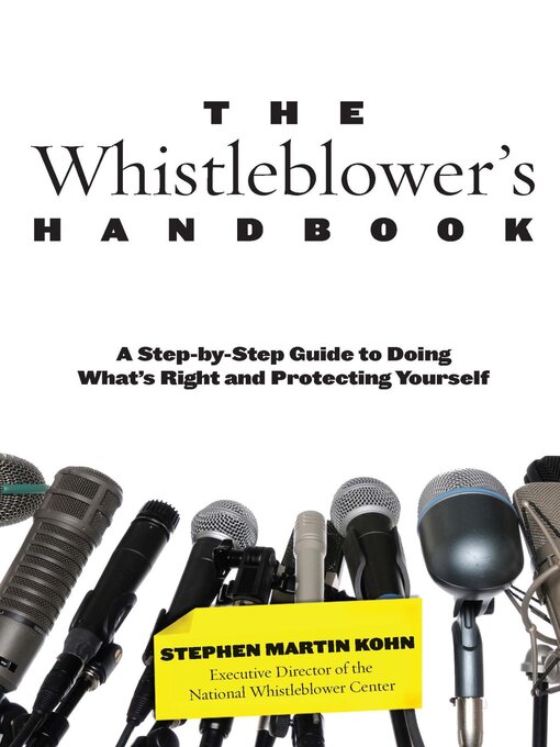 Title details for Whistleblower's Handbook by Stephen M. Kohn - Available